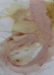 Pastelowy, abstrakcyjny strumień autorstwa Deb Chaney