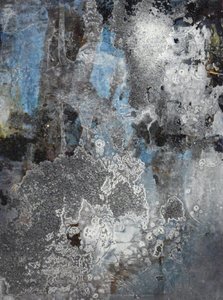 Wyblakły niebieski w stylu grunge autorstwa Deb Chaney