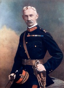 Generał dywizji G Barton, dowodzący 6. Brygadą Piechoty, 1902 autorstwa Debenham and Smith