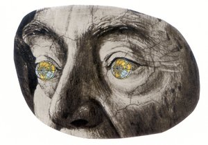 Oczy kuliste, 2016 (kolaż)