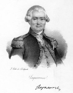 Comte de La Perouse, XVIII-wieczny francuski nawigator, astronom i odkrywca, ok. 1830