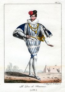 Jacques de Savoie, 2. książę Nemours, 1580, c1795-1825.