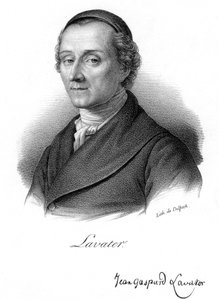 Johann Kaspar Lavater, szwajcarski fizjonomista i teolog, c1830.
