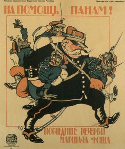 Z pomocą garnków. Ostatnie rezerwy plakatu marszałka Focha, 1920