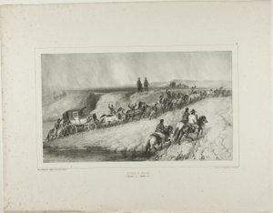 Przejście Bouzeo autorstwa Denis Auguste Marie Raffet