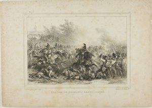 Szarża husarii republikańskiej autorstwa Denis Auguste Marie Raffet