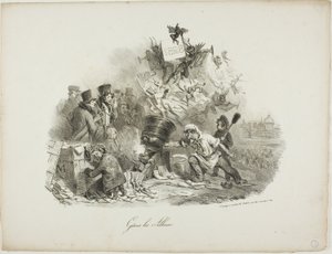 Gâres les Albums autorstwa Denis Auguste Marie Raffet