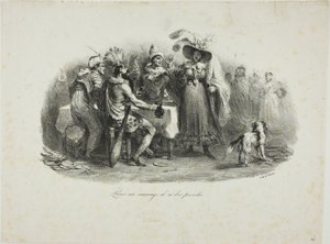 Zachowuje się jak dzikus autorstwa Denis Auguste Marie Raffet