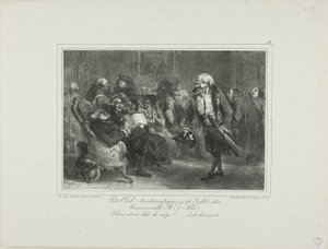 Klub Małej Arystokracji, 28 lipca 1830 r. autorstwa Denis Auguste Marie Raffet