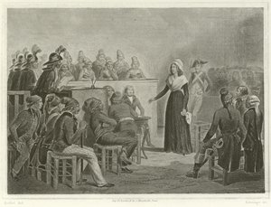 Maria Antonina w Trybunale Rewolucyjnym autorstwa Denis Auguste Marie Raffet