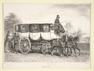 Omnibus autorstwa Denis Auguste Marie Raffet