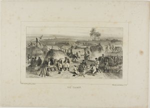 Obóz autorstwa Denis Auguste Marie Raffet