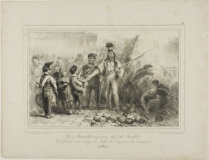 Amunicyjni z 28 lipca autorstwa Denis Auguste Marie Raffet