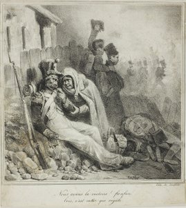 Wygraliśmy! autorstwa Denis Auguste Marie Raffet