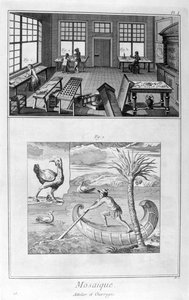 Twórcy mozaiki, 1751-1777 autorstwa Denis Diderot