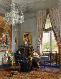 Herbata dla dwojga, autorstwa Denis Pierre Bergeret