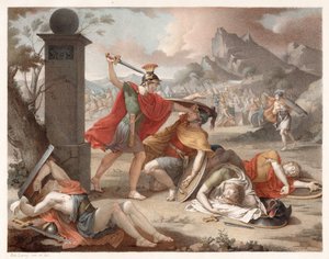 Denis-Sébastien Leroy - Bitwa pod Horatii i Curatii - 1798 r.