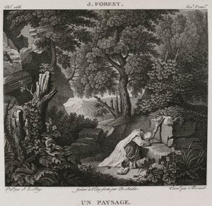 Denis-Sébastien Leroy, De Saulx et Bovinet - Pejzaż, według Jeana-Baptiste