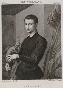 Denis-Sébastien Leroy et Pigeot - Bandinelli, wcześniej przypisywany Sebastiano del Piombo, obecnie przypisywany Bronzino - 1802-1815 autorstwa Denis Sebastien Leroy