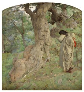 Koniec ścieżki (olej na płótnie) autorstwa Denis William Eden