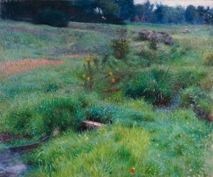The Brook at Medfield autorstwa Dennis Miller Bunker