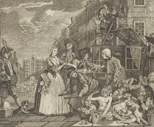 Postęp grabi, płyta 4, ca. 1800.