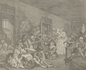 Postęp grabi, płyta 8, ca. 1800.
