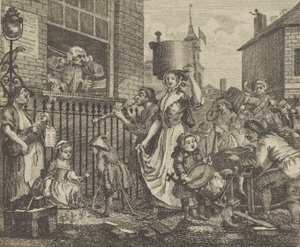 Rozwścieczony Muzyk, ca. 1800.