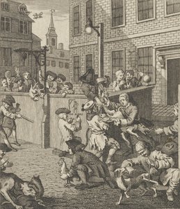 Pierwszy etap okrucieństwa, ca. 1800.