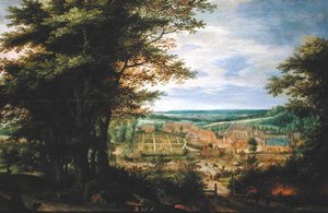 Opactwo La Cambre w lesie Soignes, 1609