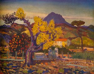 Kwitnąca grusza, 1913 1932
