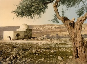 Grób Racheli, Jerozolima, Ziemia Święta, ok. 1890-ok. 1900 (odbitka fotochromowa)