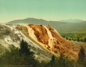 Jupiter Terrace, Park Yellowstone, c.1902 (fotochrom)