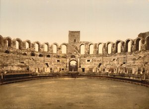 Arena, Arles, Francja, Photochrome Print, ok. 1900 autorstwa Detroit Publishing Co.
