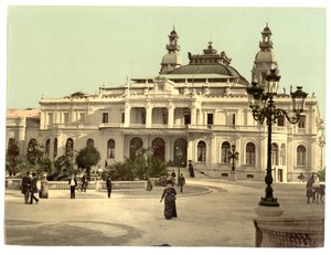 Kasyno Monte Carlo, Monako autorstwa Detroit Publishing Co.