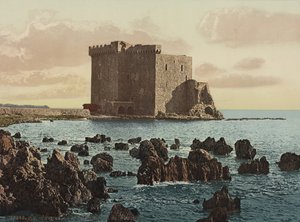 Klasztor św. Honorata w Cannes, ok. 1900 autorstwa Detroit Publishing Co.