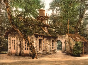 Petit Trianon, mleczarnia, Wersal, ok. 1890-1900 autorstwa Detroit Publishing Co.