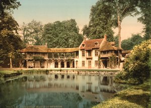 Park Petit Trianon, Dom Pana, Wersal, ok. 1890-1900 (fotochrom)