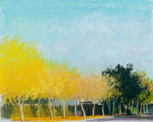 Sunny Side, 2015 (pastel na papierze)
