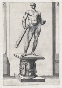 Lustro rzymskiej świetności: Herkules z jabłkami Hesperyd, 1581., 1581. autorstwa Diana Mantuana