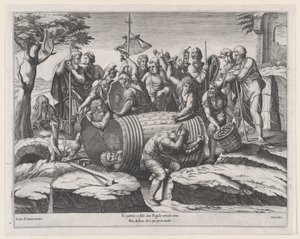 Lustro rzymskiej świetności: Marek Atilius Regulus w beczce, koniec XVI wieku
