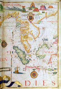 Kontynentalna Azja Południowo-Wschodnia, szczegół z atlasu świata, 1565