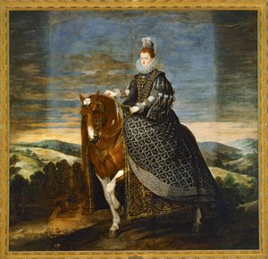 Margarete z Austrii autorstwa Diego Rodriguez de Silva y Velazquez