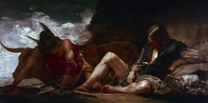 Merkury i Argo, ok. 1659 (olej na płótnie)