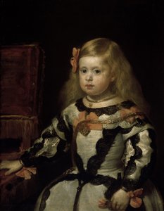 Portret infantki Margherity w wieku 4 lat