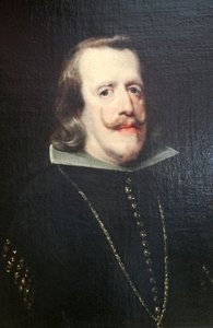 „Portret Filipa IV Hiszpanii”, c1656-c1660 autorstwa Diego Velasquez