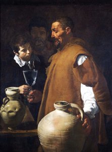 Przewoźnik wodny w Sewilli autorstwa Diego Velázquez