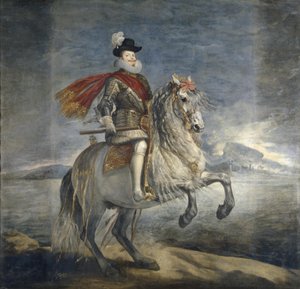 Filip III Hiszpanii autorstwa Diego Velázquez