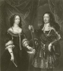 Ferdynand Medyceuszy i jego małżonka autorstwa Diego Velázquez