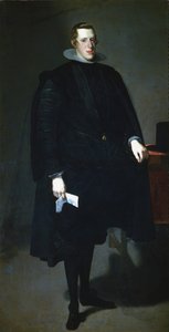 Filip IV, król Hiszpanii, c1626 autorstwa Diego Velázquez